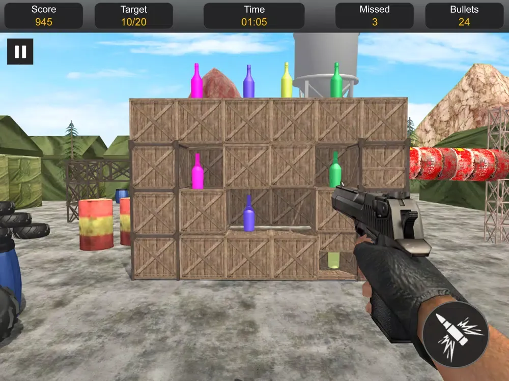 صور Bottle Shooting Expert Shooter iPad 