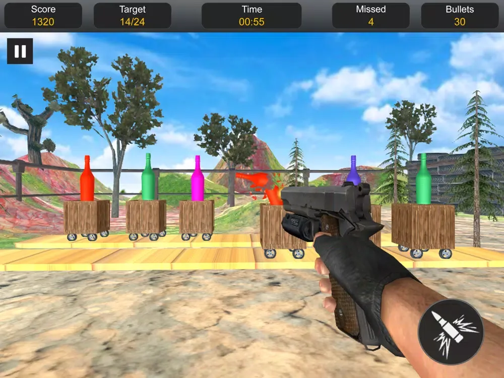 صور Bottle Shooting Expert Shooter iPad 