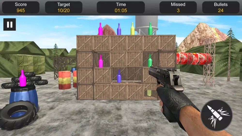 صور Bottle Shooting Expert Shooter