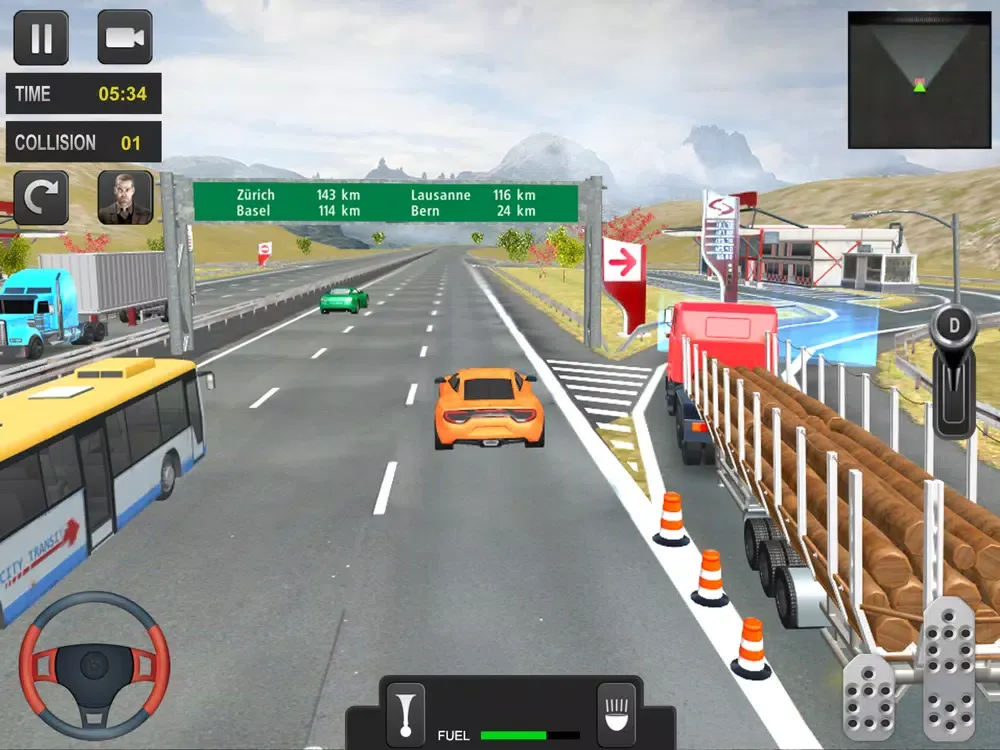ภาพหน้าจอของ Euro Heavy Truck Driving iPad 