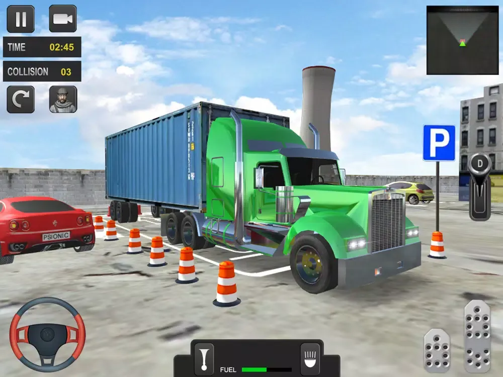 ภาพหน้าจอของ Euro Heavy Truck Driving iPad 