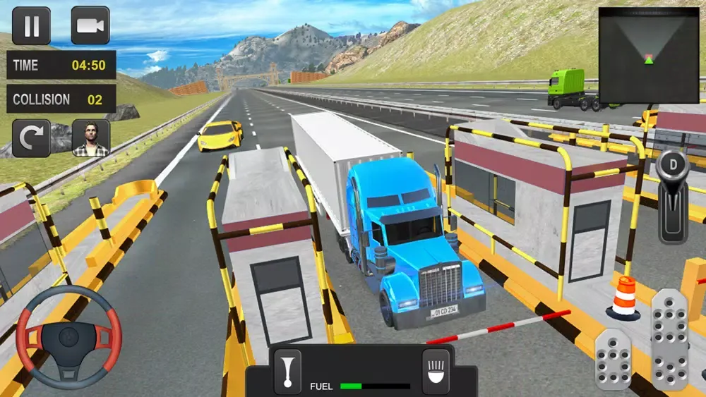 ภาพหน้าจอของ Euro Heavy Truck Driving