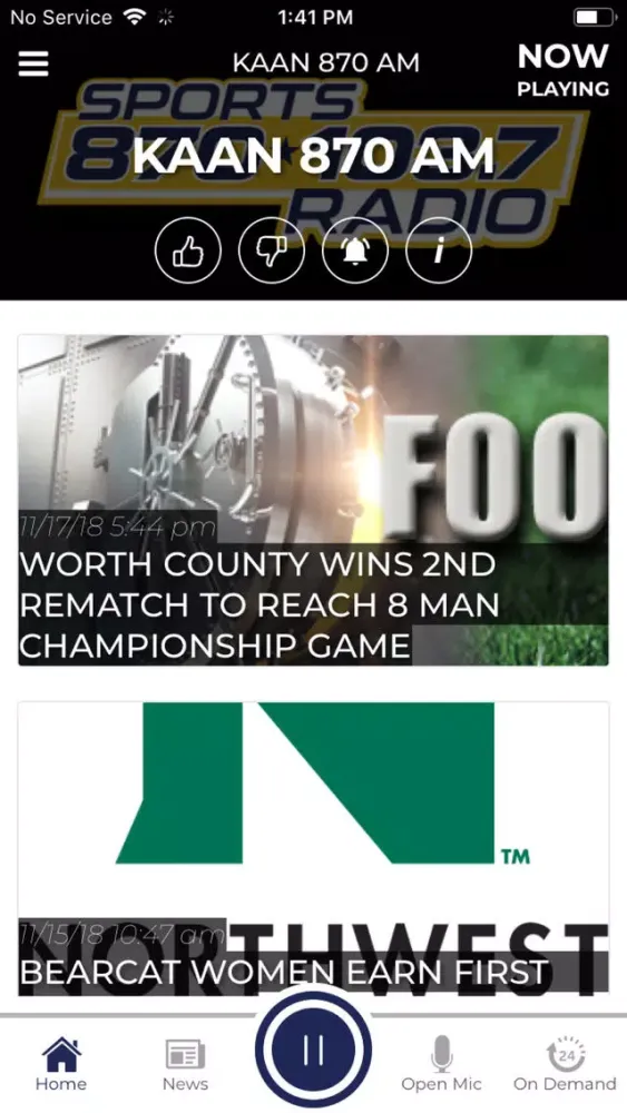 Sports Radio 870 & 103.7应用截图