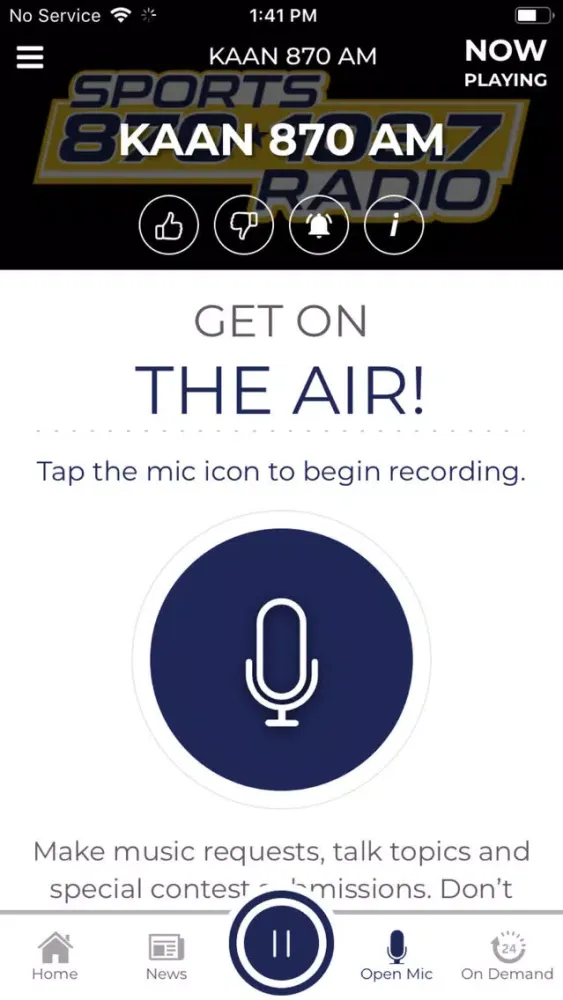Sports Radio 870 & 103.7应用截图