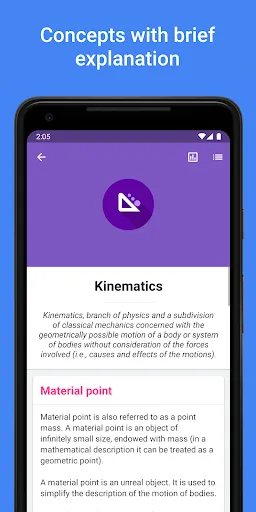 Physics Pro - Notes & Formulas Screenshots