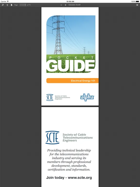 Tangkapan skrin Alpha Electricity 101 Guide iPad 