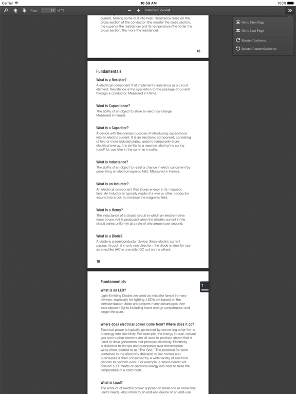 تصاویر Alpha Electricity 101 Guide iPad 
