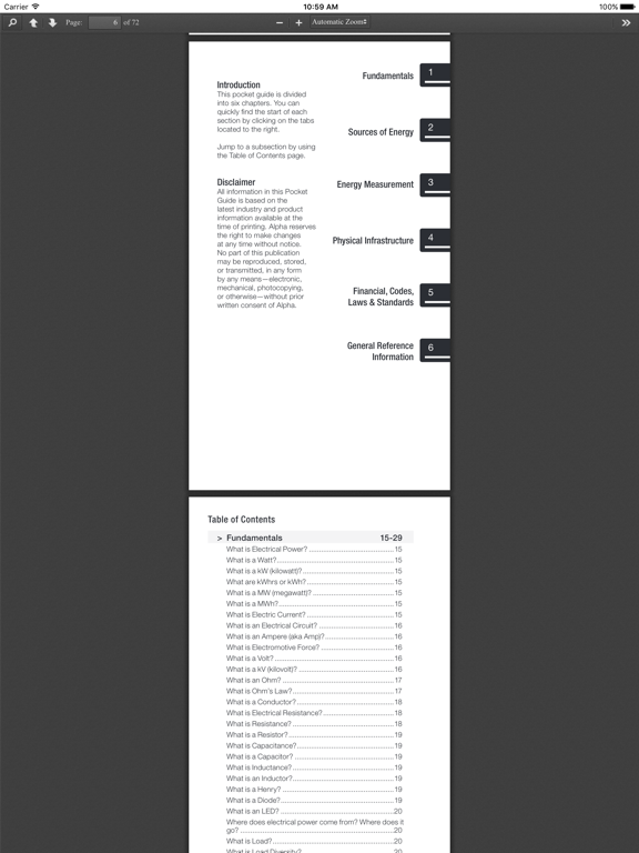 تصاویر Alpha Electricity 101 Guide iPad 