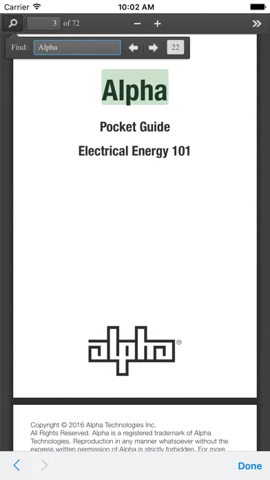 Tangkapan skrin Alpha Electricity 101 Guide