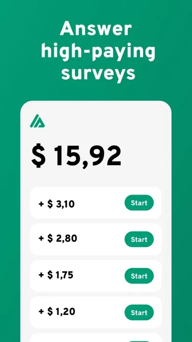 Скриншоты Alpha Poll: Surveys for Cash