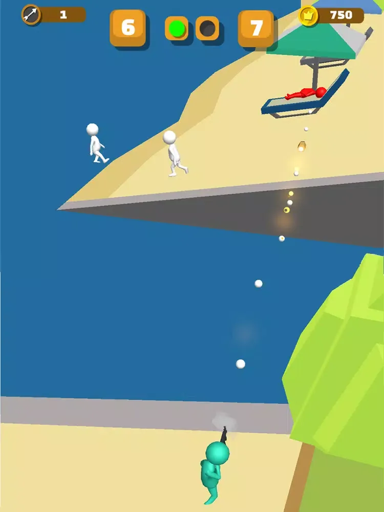 Shoot The Dude iPad  スクリーンショット