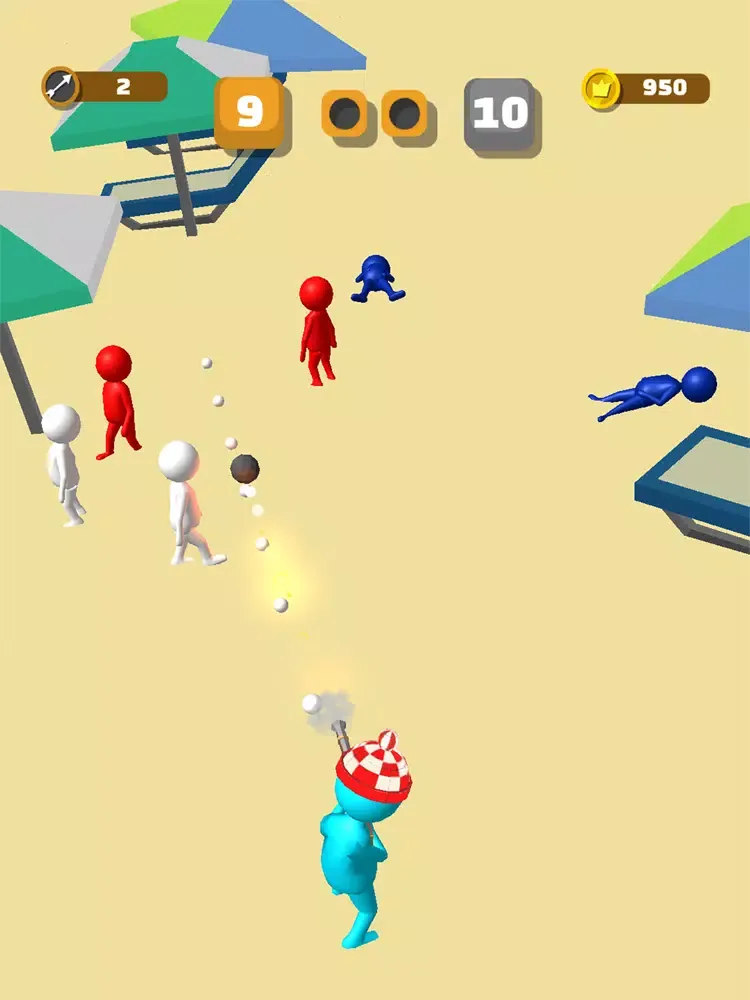 Shoot The Dude iPad  スクリーンショット