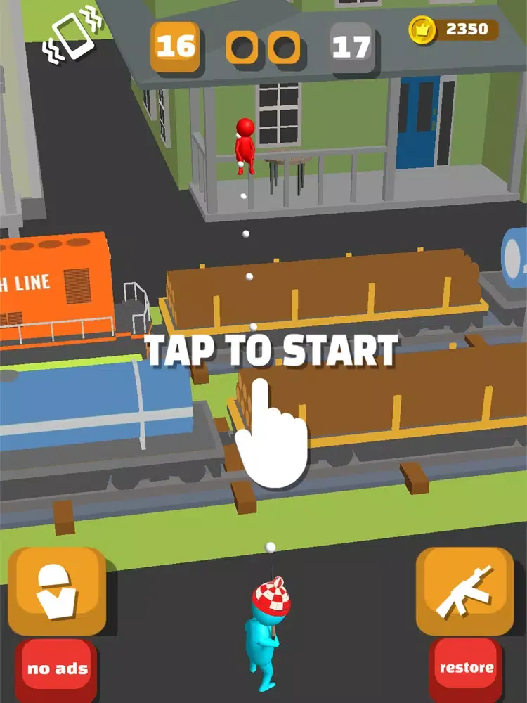 Shoot The Dude iPad  スクリーンショット