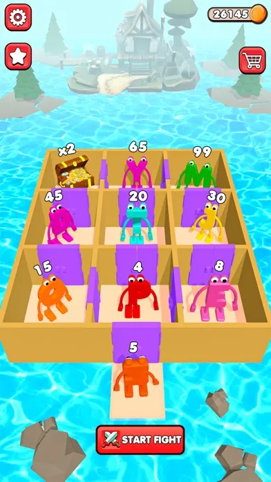 Ảnh chụp màn hình của Sprunki Room Maze Hide & Seek