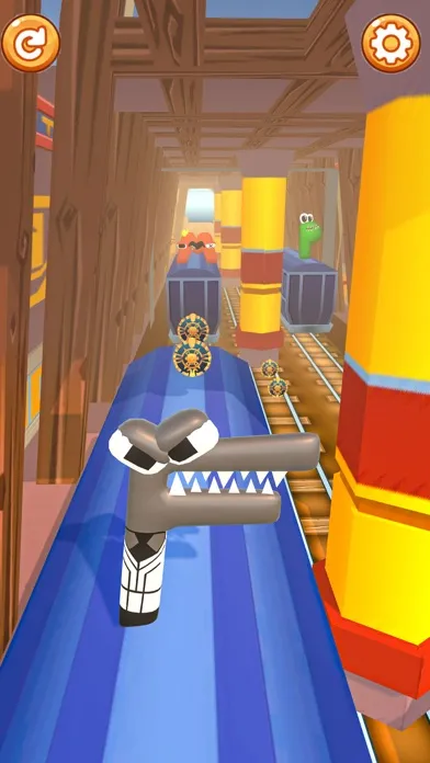 صور Alphabet Lore - Run Merge 3d