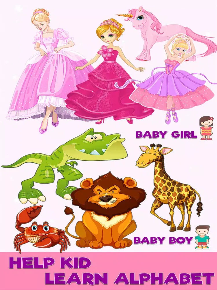 Puzzle ABC: Alphabet Puzzle iPad 应用截图