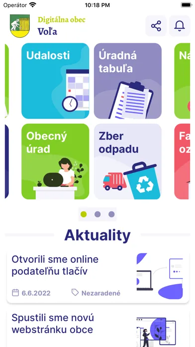 Voľa Screenshots