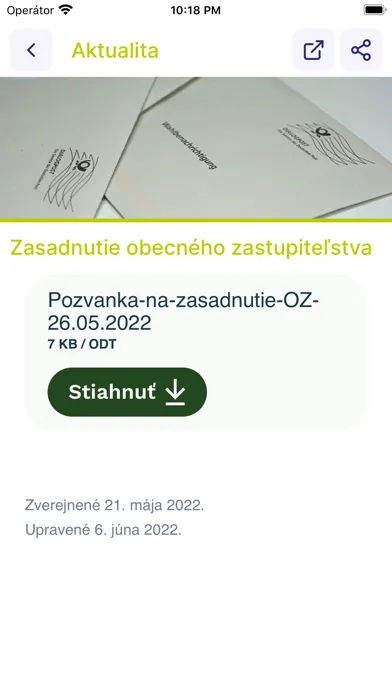 Voľa Screenshots