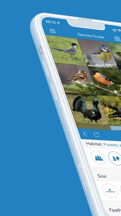 Ảnh chụp màn hình của iKnow Birds 2 PRO - Europe