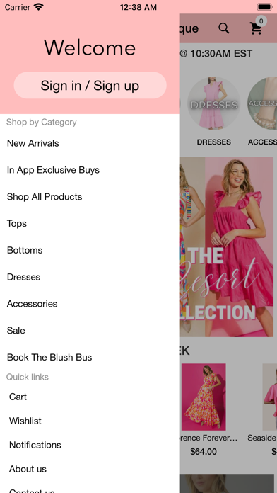 Alpha Blush Boutique Screenshots