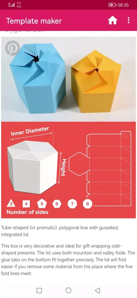 Template maker Screenshots