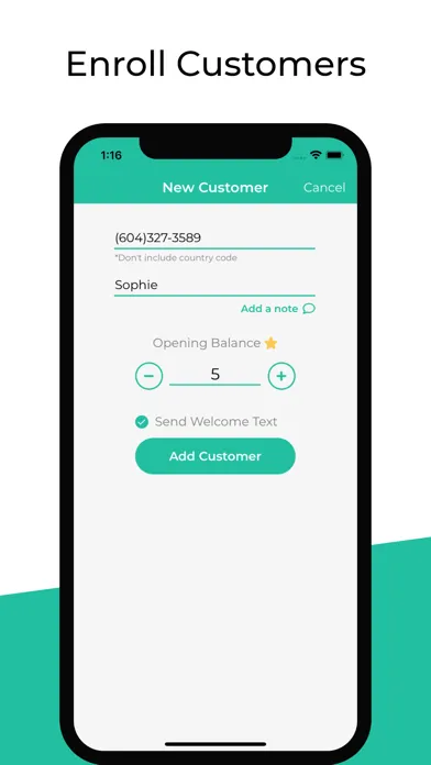 Capturas de pantalla de Snap Loyalty