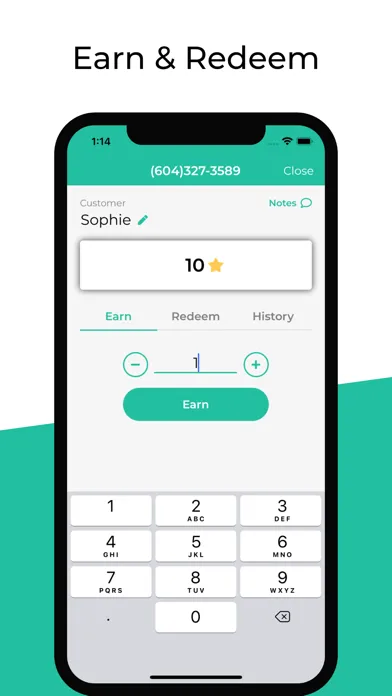 Capturas de pantalla de Snap Loyalty