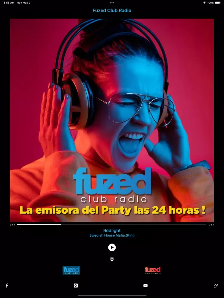 Fuzed Radio Networks iPad  스크린샷