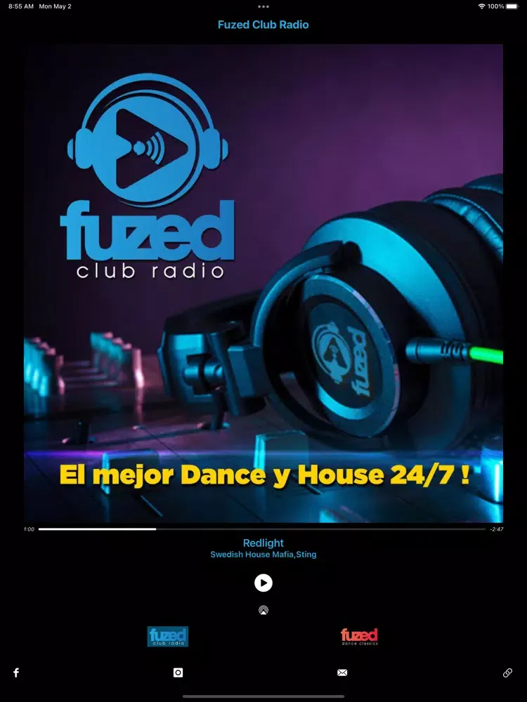 Fuzed Radio Networks iPad  스크린샷