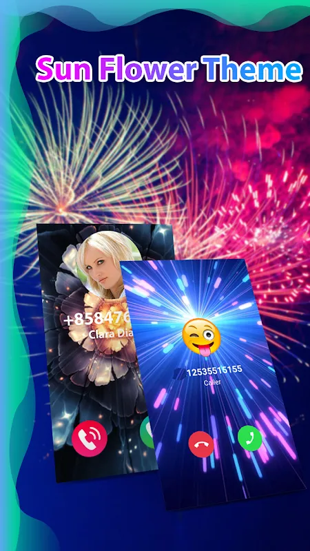 Color Call Screen Flash Screenshots