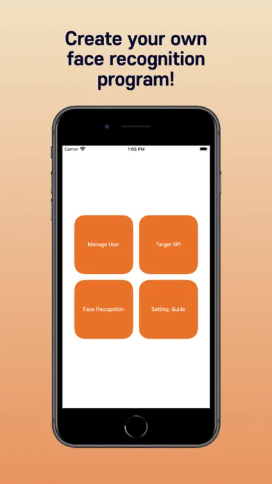 Tangkapan skrin FaceCode - face recognition