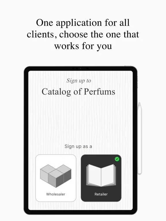 Catalog of Perfums iPad 应用截图