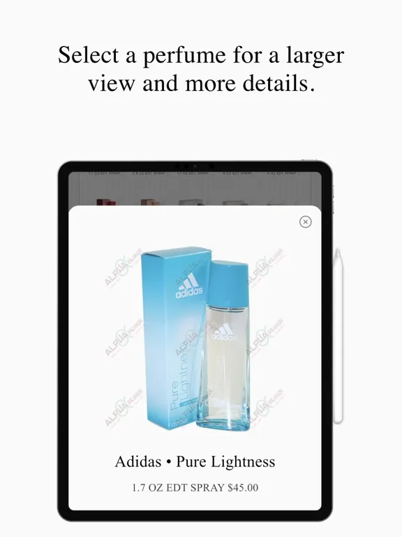 Catalog of Perfums iPad 应用截图