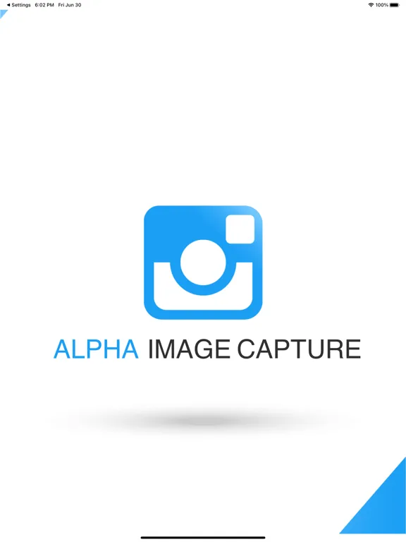 Capturas de tela do ImageCapture iPad