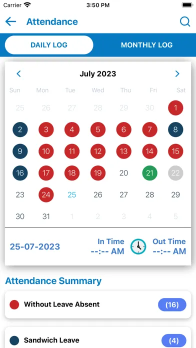 Tangkapan skrin Alpha Payroll
