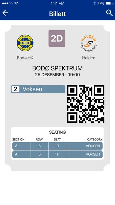 Bodø HK स्क्रीनशॉट