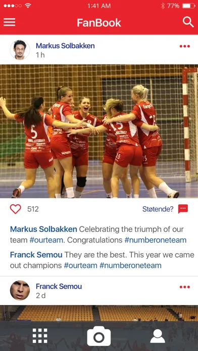 Ảnh chụp màn hình của Fredrikstad Håndball