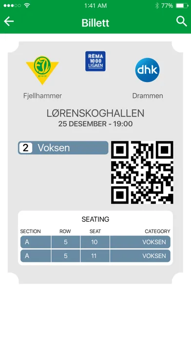 Fjellhammer håndball应用截图