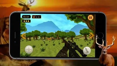 Exotic Deer Hunting 3D - Hunt the Stags in Beautiful Forest to become The Best Hunter of Season Ekran Görüntüleri