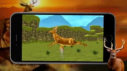 Exotic Deer Hunting 3D - Hunt the Stags in Beautiful Forest to become The Best Hunter of Season Ekran Görüntüleri