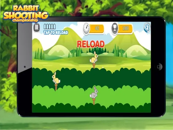 Rabbit Shooting Championship iPad  Screenshots