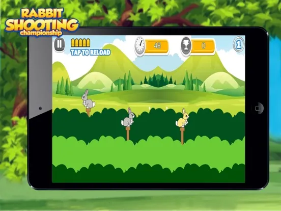 Rabbit Shooting Championship iPad  Screenshots