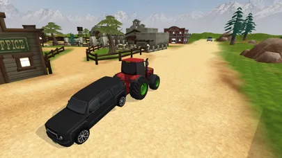ภาพหน้าจอของ Real Tractor Job: Village Life