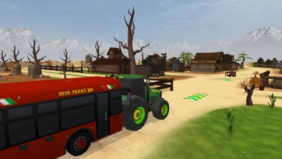 ภาพหน้าจอของ Real Tractor Job: Village Life