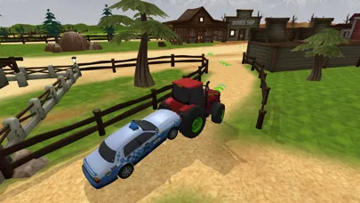 ภาพหน้าจอของ Real Tractor Job: Village Life