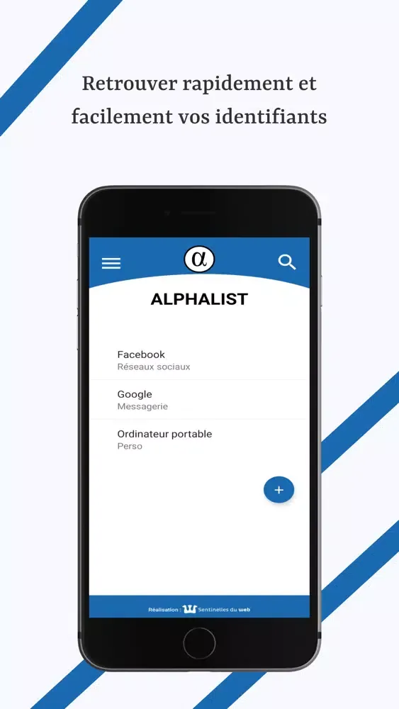 Alphalist スクリーンショット