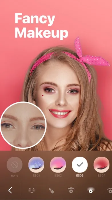 Facey: Face Editor &Makeup Cam应用截图