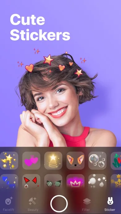 Facey: Face Editor &Makeup Cam应用截图