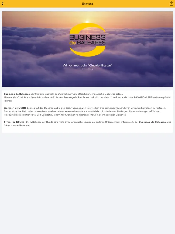 تصاویر Business de Baleares iPad 
