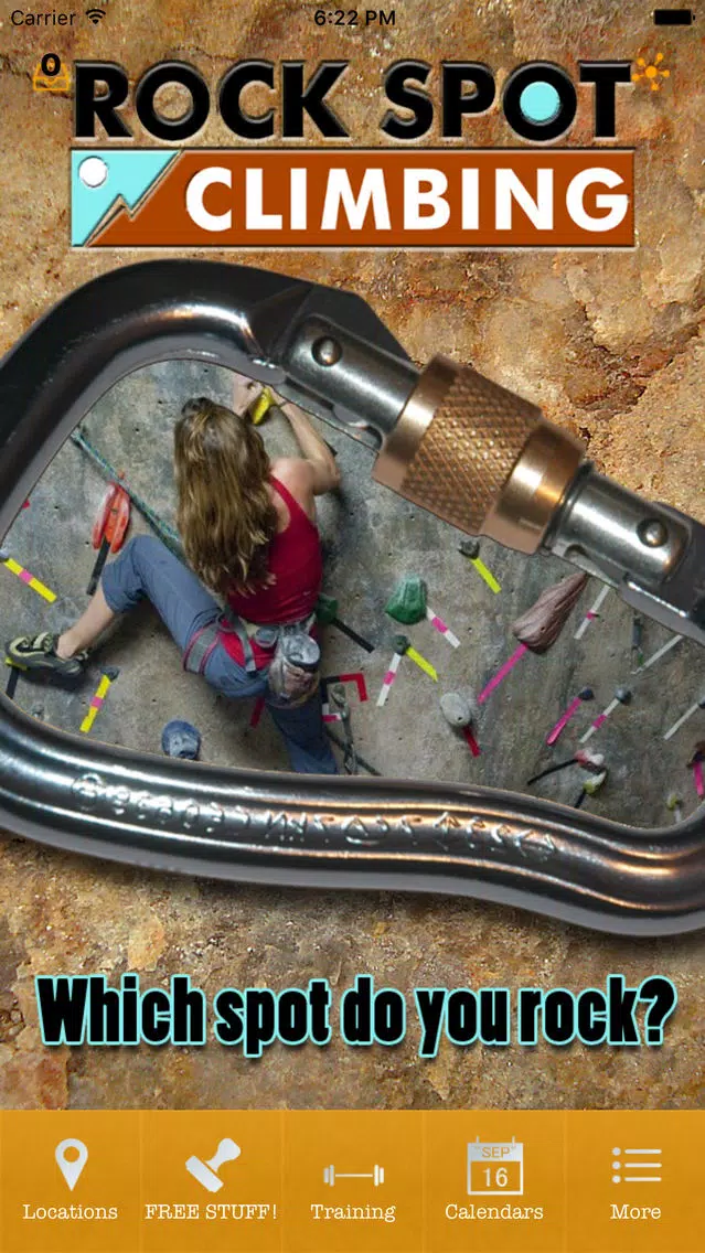 Welcome Rock Spot Climbing!應用截圖